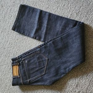 Rag & Bone RB11 indigo selvage straight jeans 28